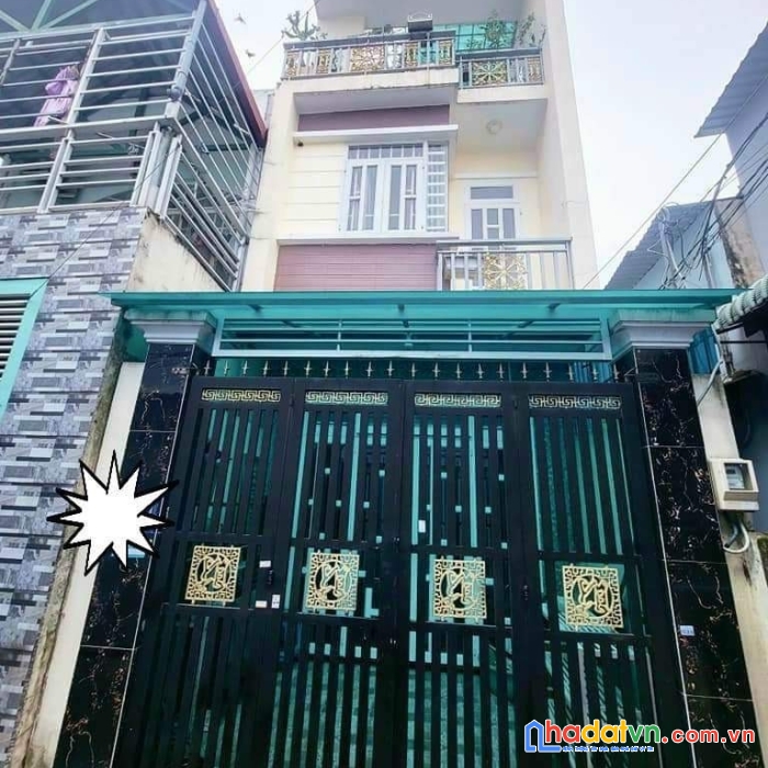 Bán nhà quận 12, sát hxh đường trần thị cờ, 68m2, 3 tầng, 4pn, chỉ 4 tỷ 3.