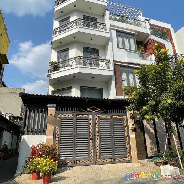 Nhà hẻm nhựa đường số 21 p8 gò vấp 5x18  - 4 tầng giá 6,9 tỷ