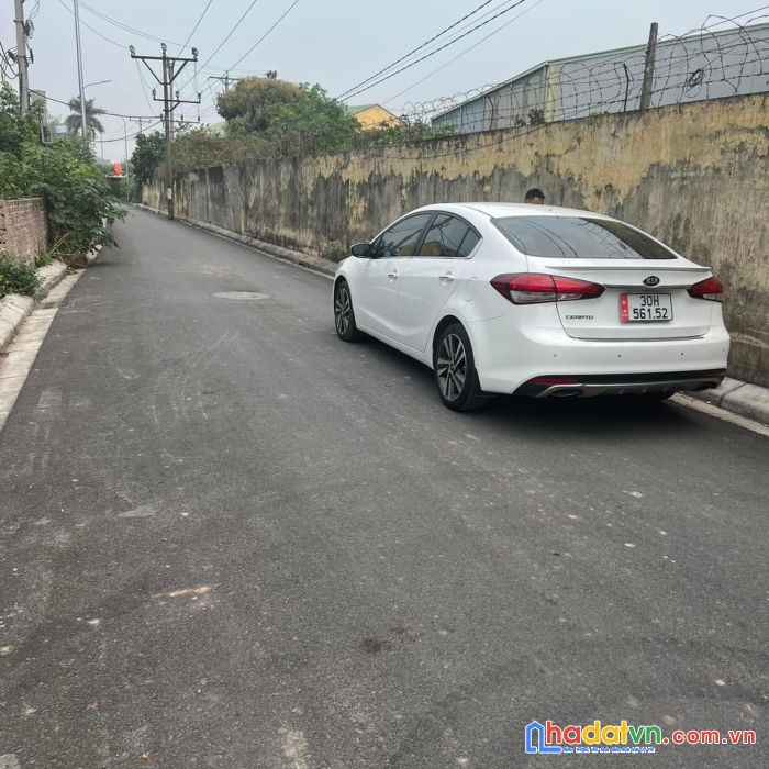 Bán lô đất đẹp đường trải nhựa oto tránh gần ngay quốc lô 3 tại đông anh chỉ 4xtr/m2