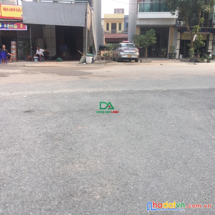 Bán đất thôn đoài, xã tàm xá, đông anh 83.3m 2 mặt đường view công viên