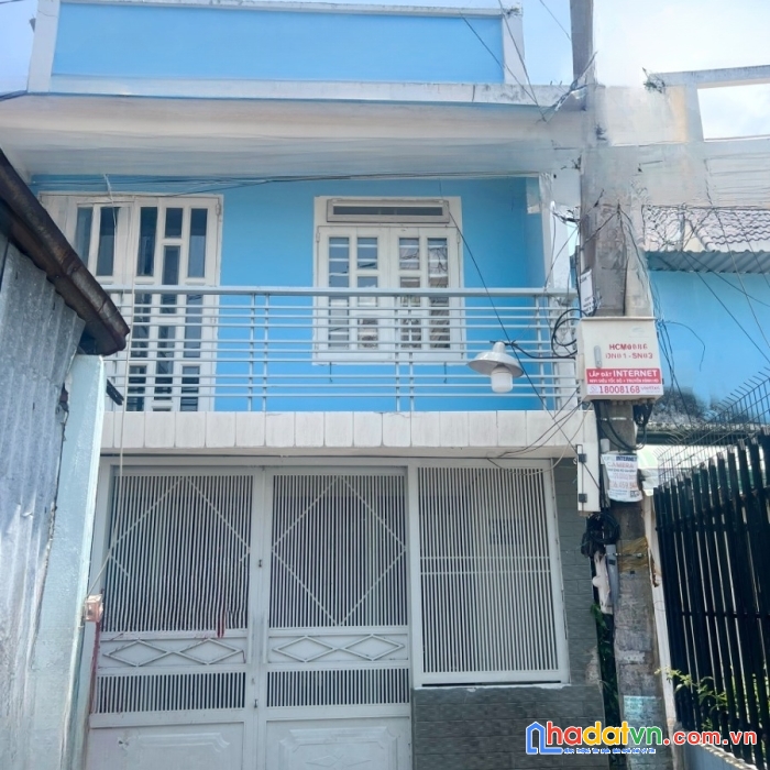Nhà 2 tầng (gồm 2 căn 126m2) hẻm thông đường ba đình p9q8- 4.6 tỷ