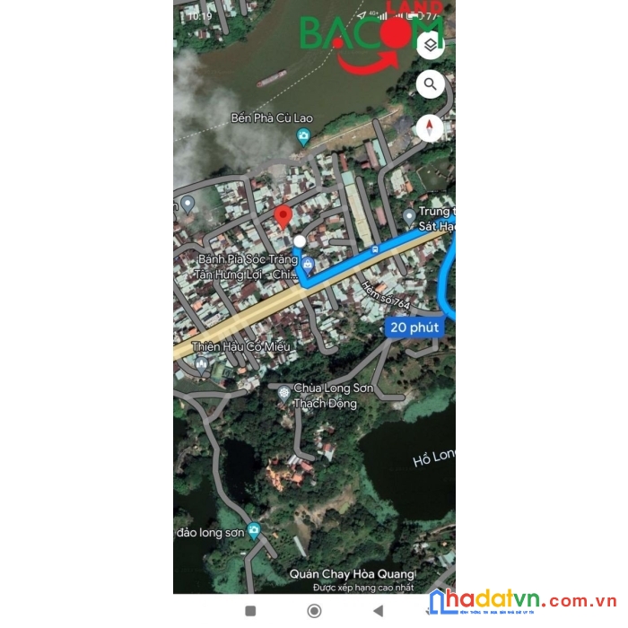 Đất bửu long diện tích to đùng giá nhỏ xíu, cực kì rẻ, gần kdl bửu long