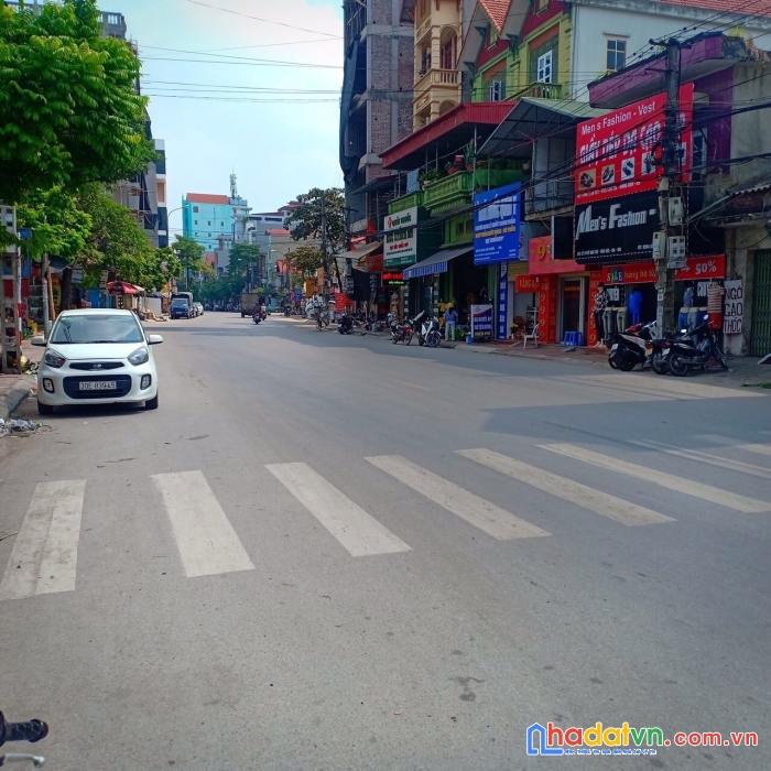 Bán đất kinh doanh mặt đường 23b vân nội đông anh 177m phố vân trì