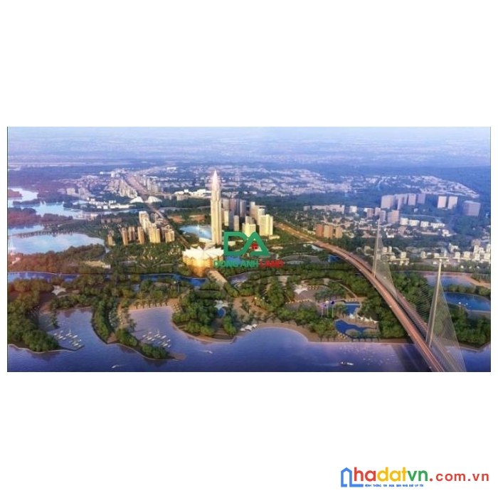 Bán lô góc 198m² phương trạch vĩnh ngọc, tháp tài chính 108 tầng.