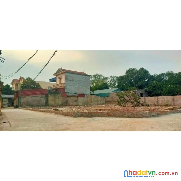 Cần bán 73.5m tại lập trí - minh trí - sóc sơn đường ô tô thông. giá chỉ hơn 700 triệu