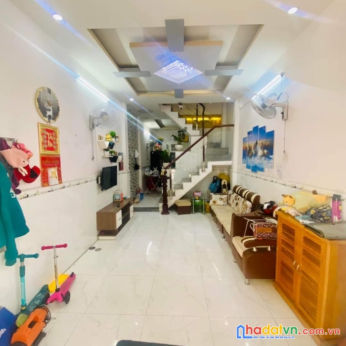 Siêu hot gò vấp – nguyễn oanh 
nhà 2 tầng đẹp lung linh gần chợ an nhơn - dt 32m2 nở hậu 2pn - xe