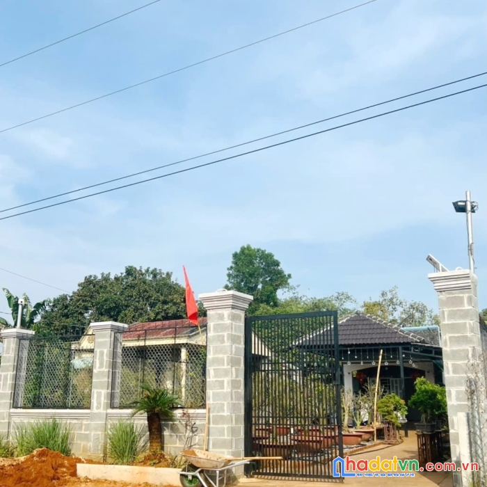 Nhà vườn 500m2, dt 10 x 50m,  xã long phước-  tp bà rịa