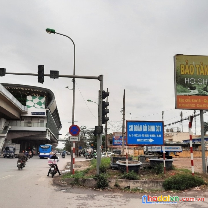 Bán đất dịch vụ yên nghĩa, hà đông sát ql6, đn, 50m2, mt5m, nhỉnh 5 tỷ