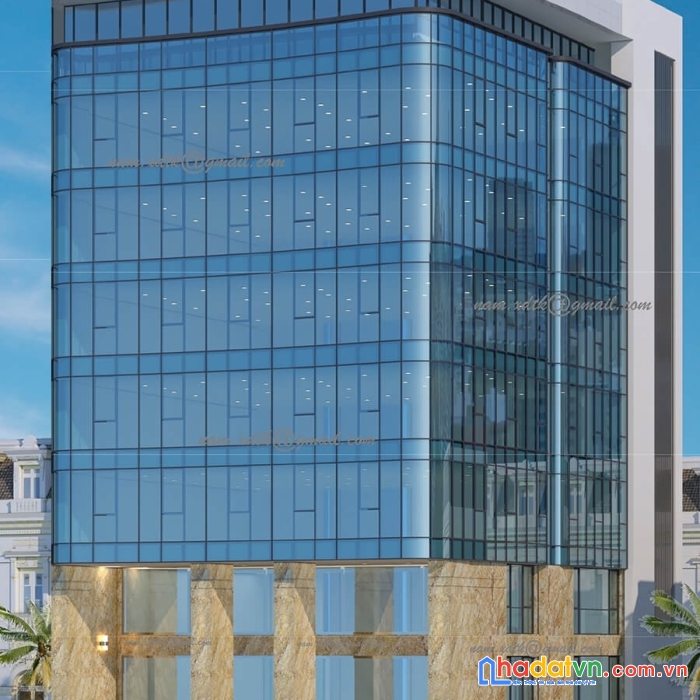 Bán gấp tòa nhà văn phòng vip 9 tầng mặt phố hoàng ngân.vị trí lô góc. dt 400.5m2.giá 205 tỷ