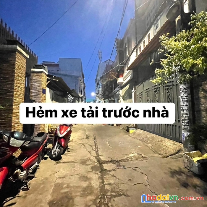 Bán nhà 2 tầng đường chế lan viên- hẻm xe tải thông ra lưu chí hiếu, 60m2 chỉ 6.57 tỷ