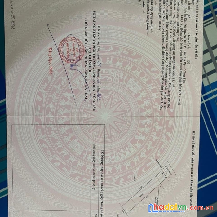 Sở hữu ngay lô đất đẹp vị trí đắc địa tại tt đất đỏ, huyện đất đỏ, bà rịa vũng tàu