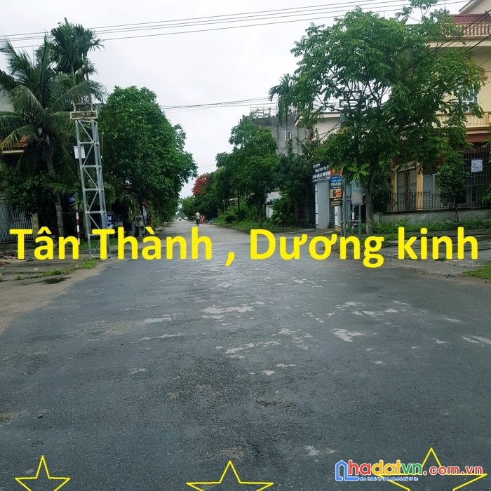 70m2 mặt đường tân thành, dương kinh, hải phòng giá 1,2x tỷ