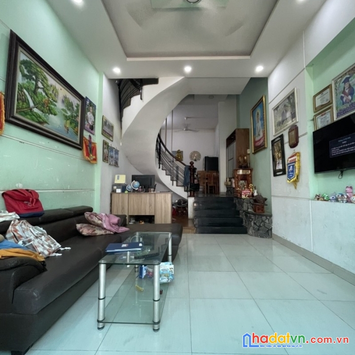 Bán nhà hxh nguyễn hữu tiến tp cách 40m dt 55m2 2t 4x14 khu dân trí, yên tĩnh chỉ 5 tỷxx