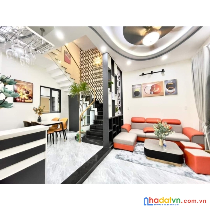 Bán nhà mới xây 3 tầng 3 mê kiệt 5m nguyễn xí hơn 3 tỷ