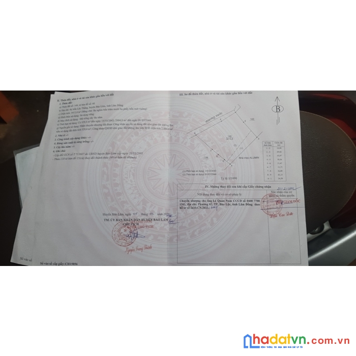 Chính chủ cần bán gấp lô đất vị trí siêu đẹp – giá đầu tư tại bảo lâm