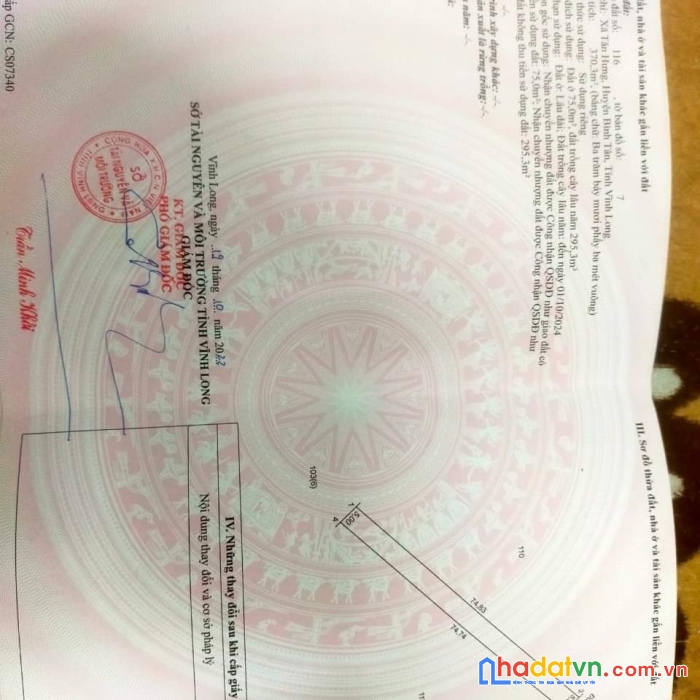 Chính chủ bán nhanh 2 lô đất vị trí siêu đẹp – giá đầu tư tại bình tân