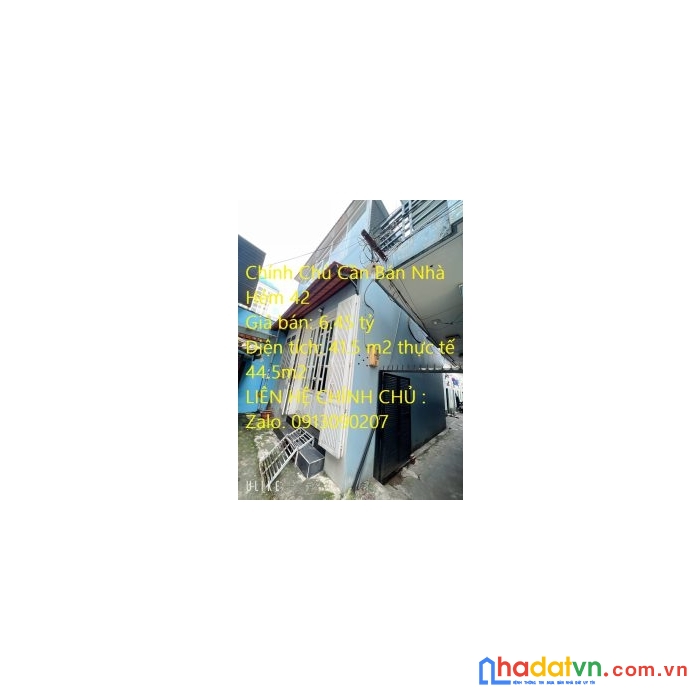 Chính chủ cần bán nhà hẻm 42