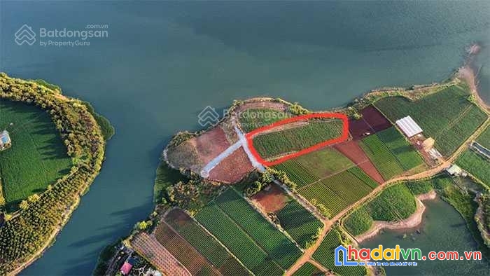 Bán hơn 500m2 view hồ đại ninh, đức trọng, lâm đồng