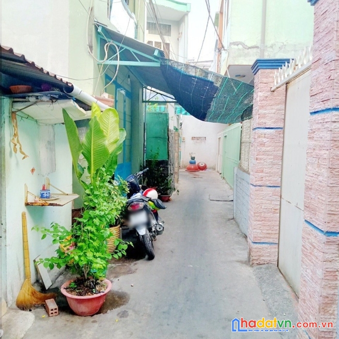 Nhà bán 2 tầng 46m2 nh 7.2m hẻm thông hoàng sỹ khải p14q8