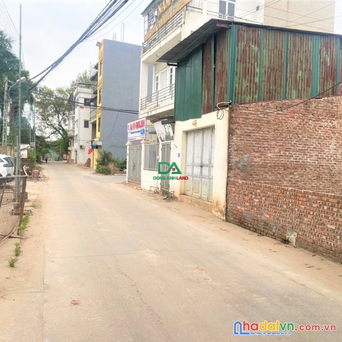 Bán đất mặt đường nhật tân vĩnh ngọc đông anh trục kinh doanh sầm uất