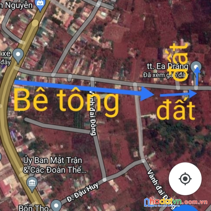 Chính chủ cần bán gấp lô đất đẹp vị trí đắc địa tại thị trấn ea drăng, ea h'leo, đăk lăk