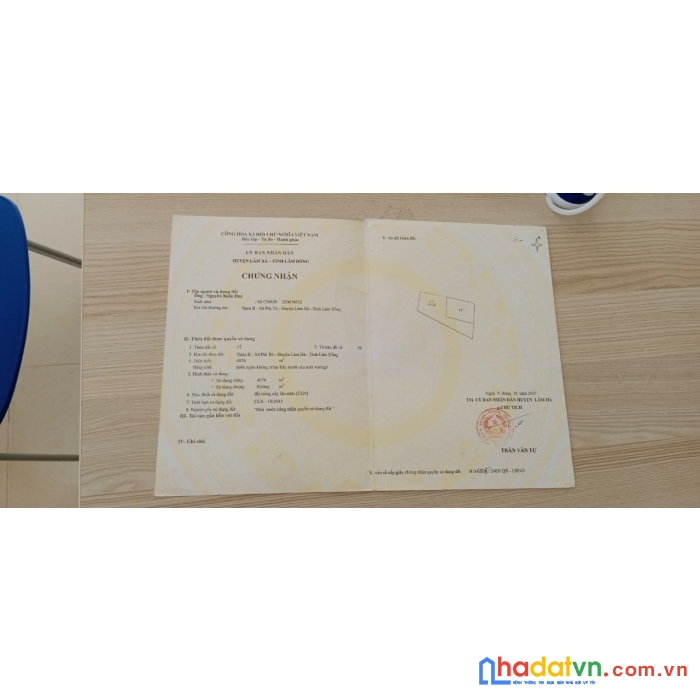 Sở hữu ngay lô đất đẹp vị trí đắc địa tại xã phi tô, huyện lâm hà, lâm đồng