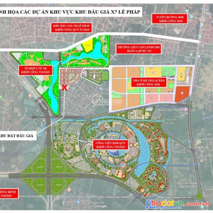 Bán đất x7 lễ pháp tiên dương đông anh gần công viên kim quy