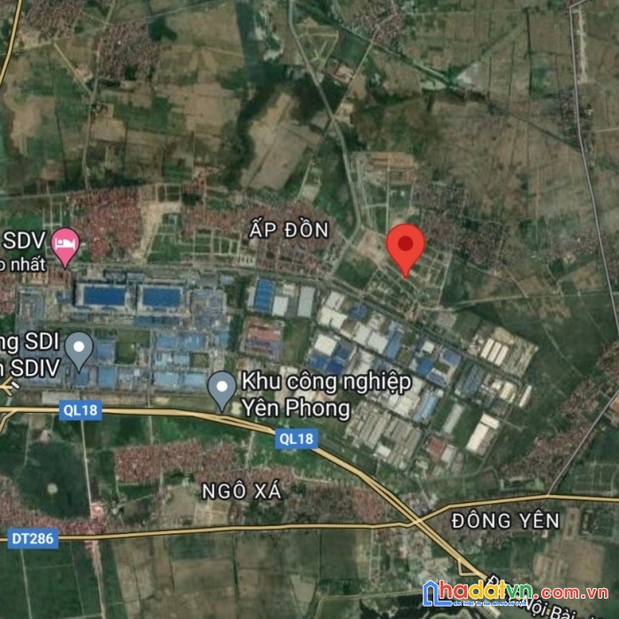 Cần bán đất khu đô thị yên trung ,thụy hòa, yên phong, bắc ninh