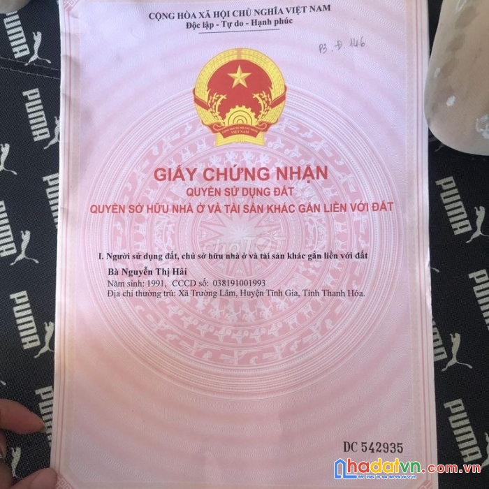 Chính chủ cần bán đất thổ cư đường mậu thân hai vô hẻm ba mươi mốt phạm hùng, phường 3, thành phố
