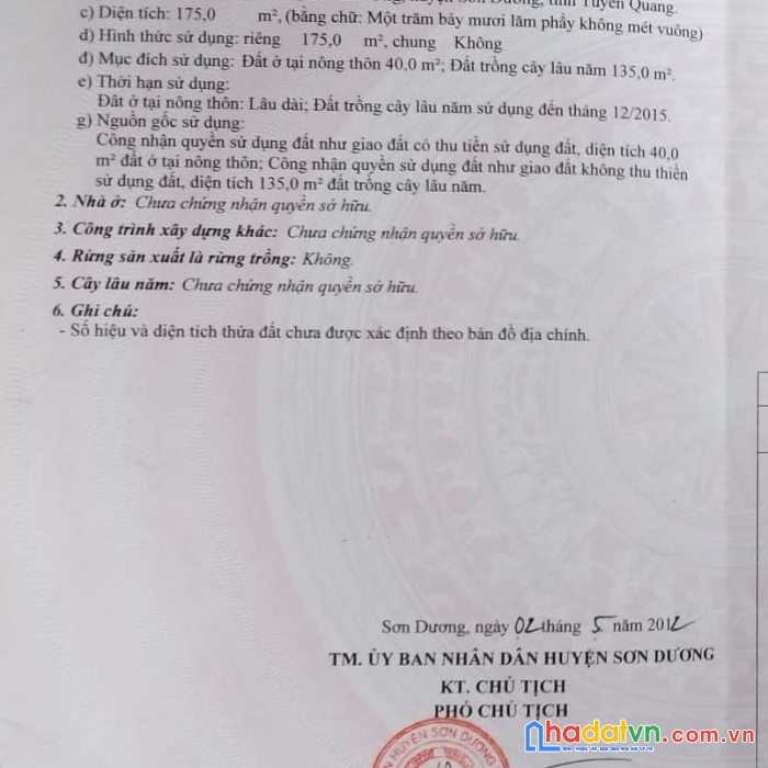 Chính chủ cần bán 2 lô đất mặt đường quốc lộ 2c thuộc thôn khuân thê – xã phúc ứng – huyện sơn