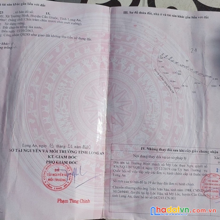 Sở hữu ngay lô đất đẹp tại ấp kế mỹ, xã trường bình, huyện cần giuộc, tỉnh long an.