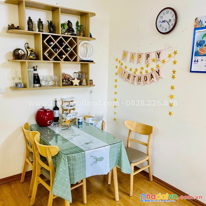 Bán căn hộ chung cư the golden an khánh, tầng thấp 65m2 ban công đông bắc full nội thất
