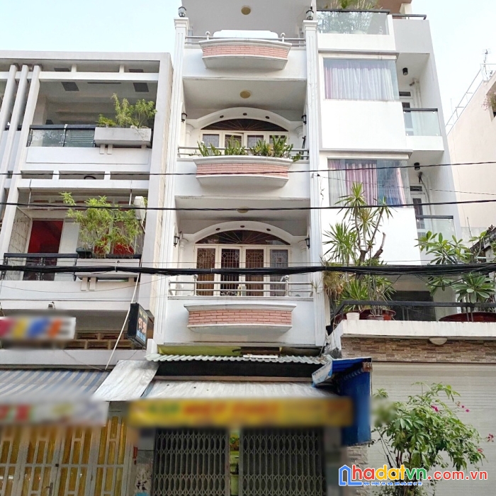 Nhà 4 tầng mặt tiền đường nhật tảo p6q10 -  giá 15.5 tỷ