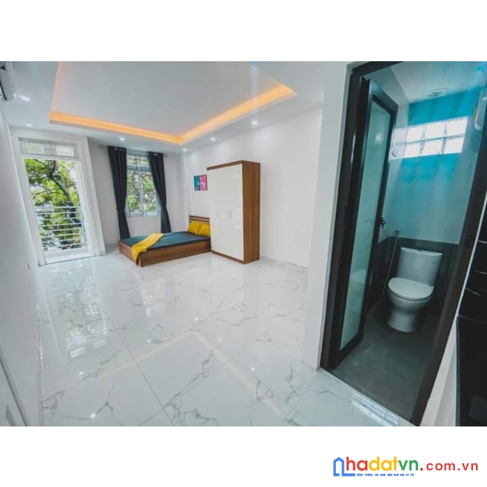 Bán gấp chung cư mini nghĩa dũng, phúc xá-ba đình 50m2 x 6 tầng, ôtô đỗ cổng - 9pkk,5.5