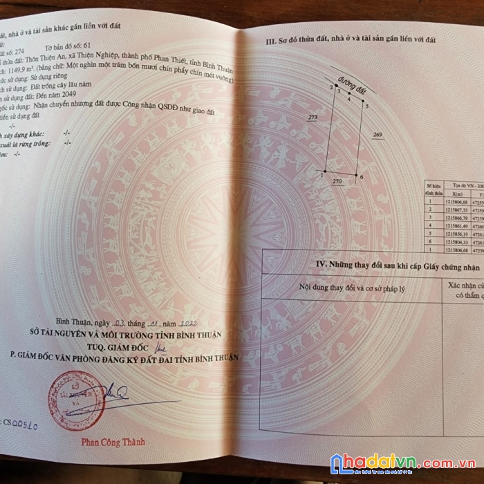 Cần bán nhanh 2000m2 lô 2 đường 715 đói diện cafe ngọc sương quy hoạch thổ cư