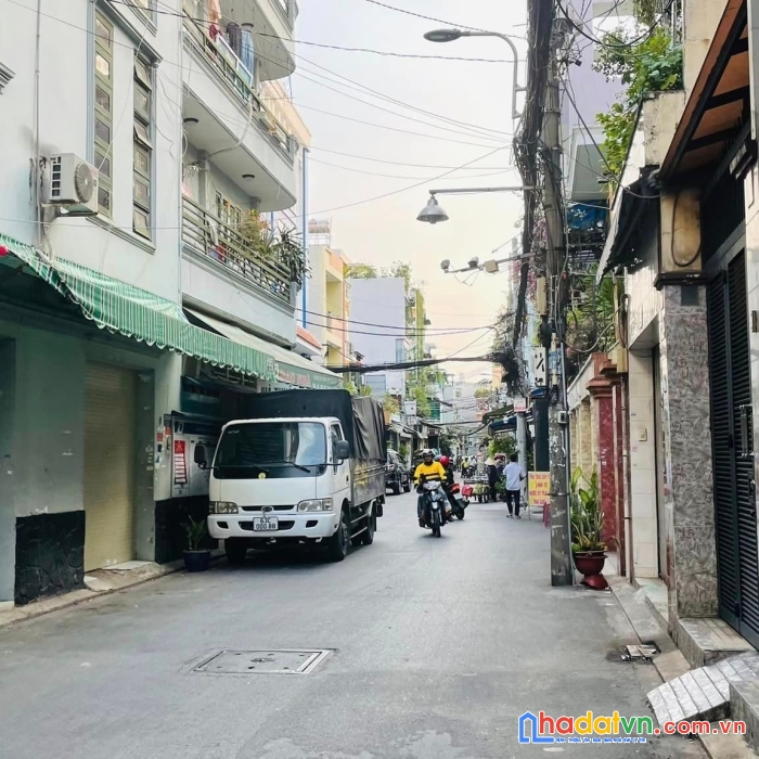 Bán nhà 2 mặt tiền hxh 7m lý thường kiệt - bắc hải. dt: 5x17m, 6 tầng - 9pn, 14.9 tỷ (tl)