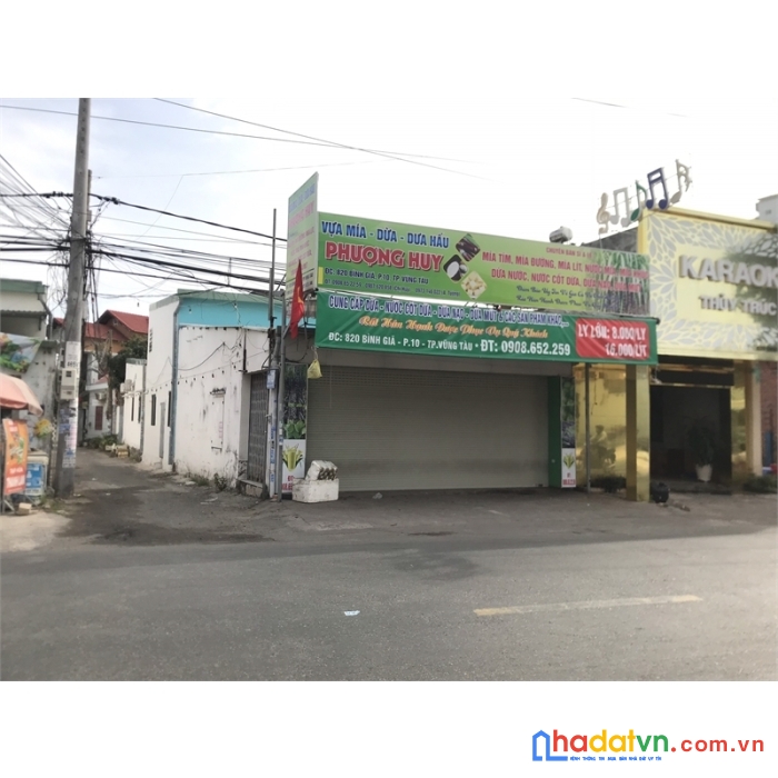 Cho thuê mặt bằng cạnh chợ rạch dừa đường bình giã p10, tp vũng tàu