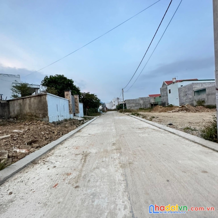 Bán đất tái định cư diên khánh gần bờ kè trần phú