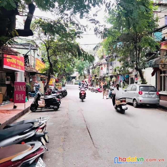 Bán nhà phố lương định của, đống đa, vỉa hè rộng, ô tô tránh, kinh doanh, 55m, 16,5 tỷ
