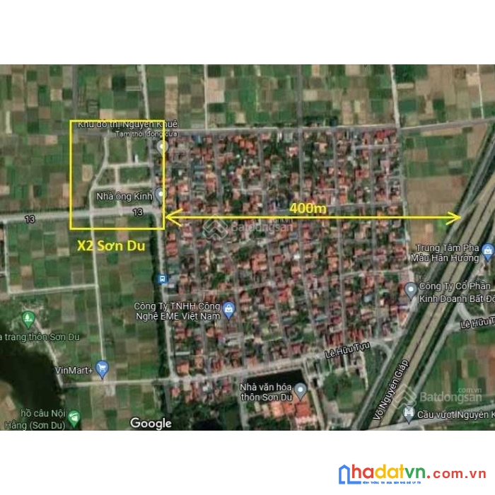 Bán 80m đất đấu giá x2 sơn du nguyên khê – giá rẻ nhất khu