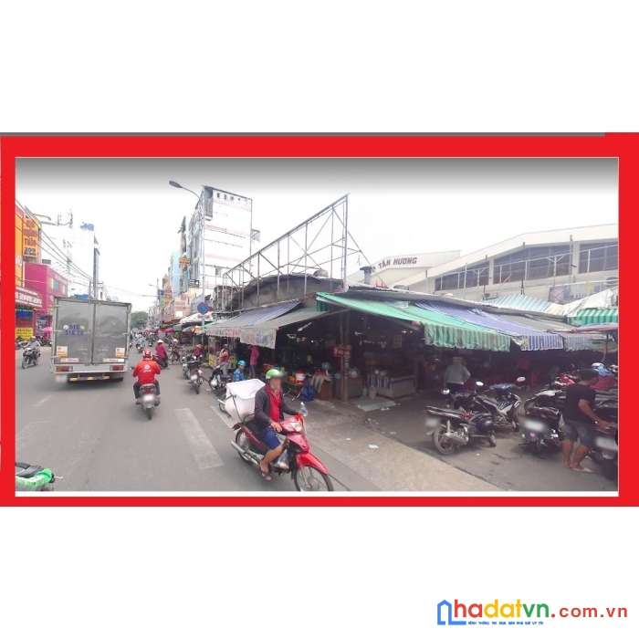 Cho thuê mtkd 104m2, 2tầng cạnh chợ tân hương