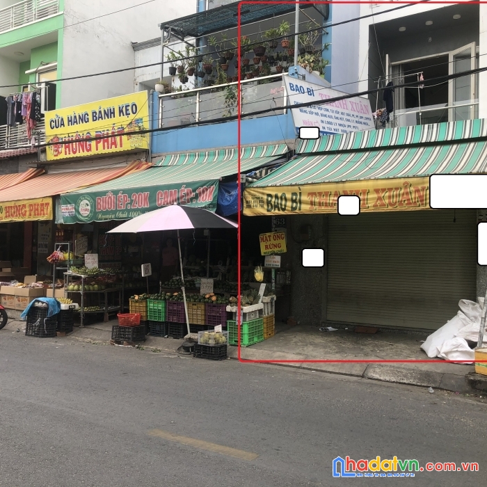 Cho thuê mtkd 104m2, 2tầng cạnh chợ tân hương