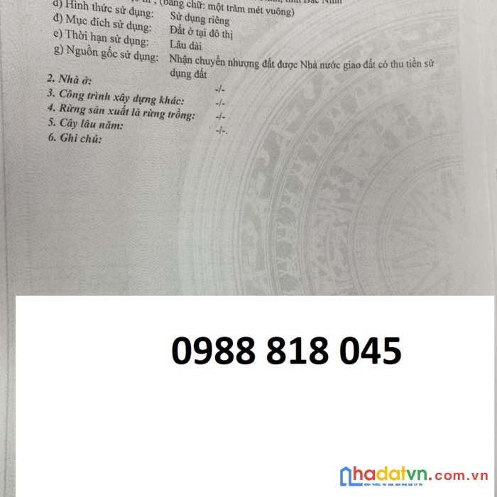 Bán đất phân lô phường khắc niệm, tp bắc ninh, mặt tiền 5x20m, miễn tg - cảnh 0988818045