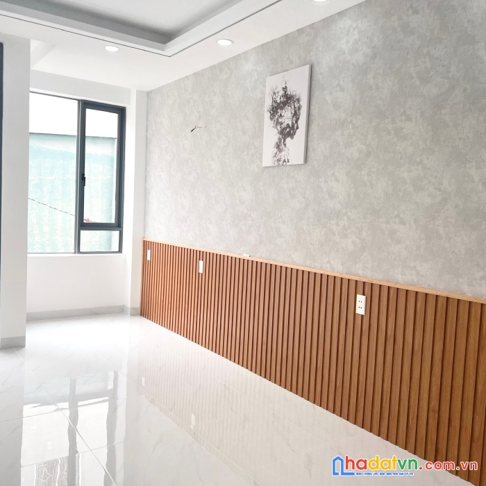 Nhà mới xây 4 tầng hẻm ôtô 14 nguyễn duy p9q8 giá  5,2 tỷ tl