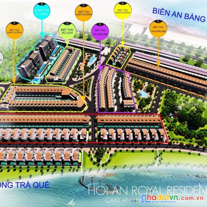 Sở hữu ngay lô đất vị trí đắc địa tại kđt làng chài (royal hội an riverside)