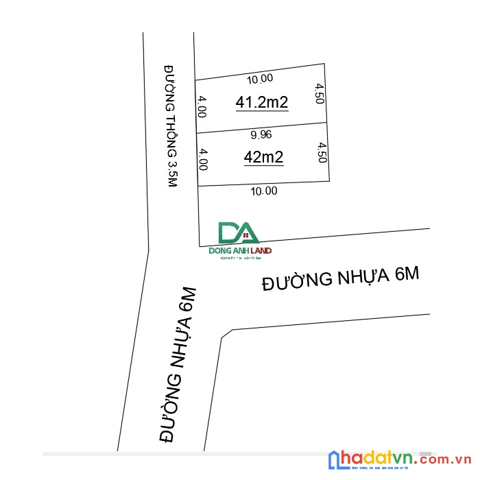 Bán đất nguyên khê – 41m2 – đường thông ô tô – nhỉnh tỷ 3