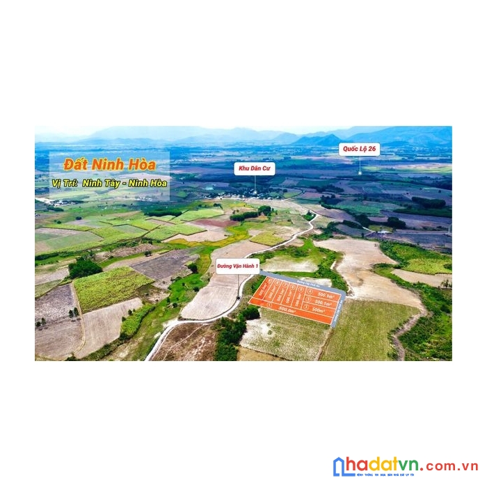 Bán đất giá rẻ ninh tây ninh hòa chỉ 150tr