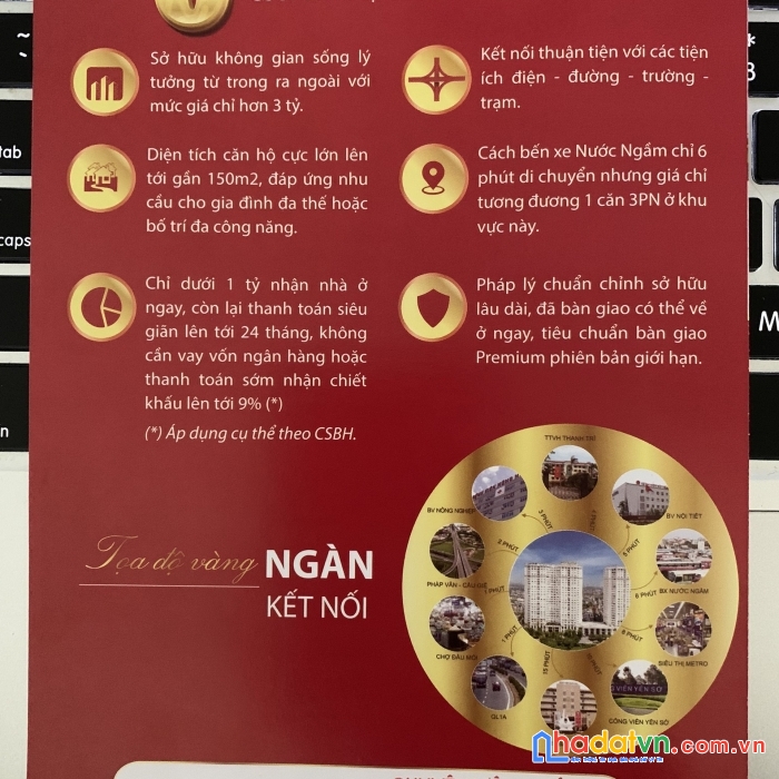 Căn hộ 4 phòng ngủ  tecco garden khu đô thị tứ hiệp thanh trì.