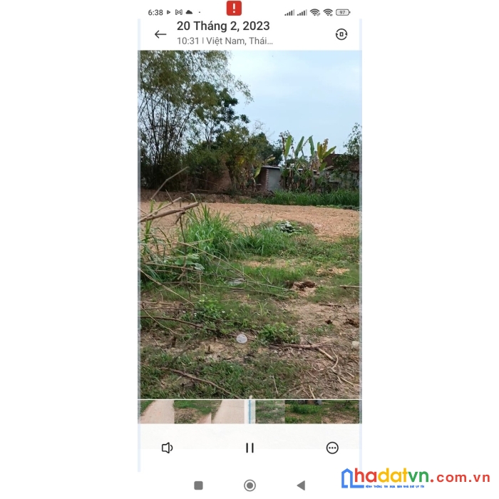 Chính chủ cần bán lô đất tận hơn 1700m tại xã úc kì phú bình thái nguyên mà giá có hơn 900tr. đất 