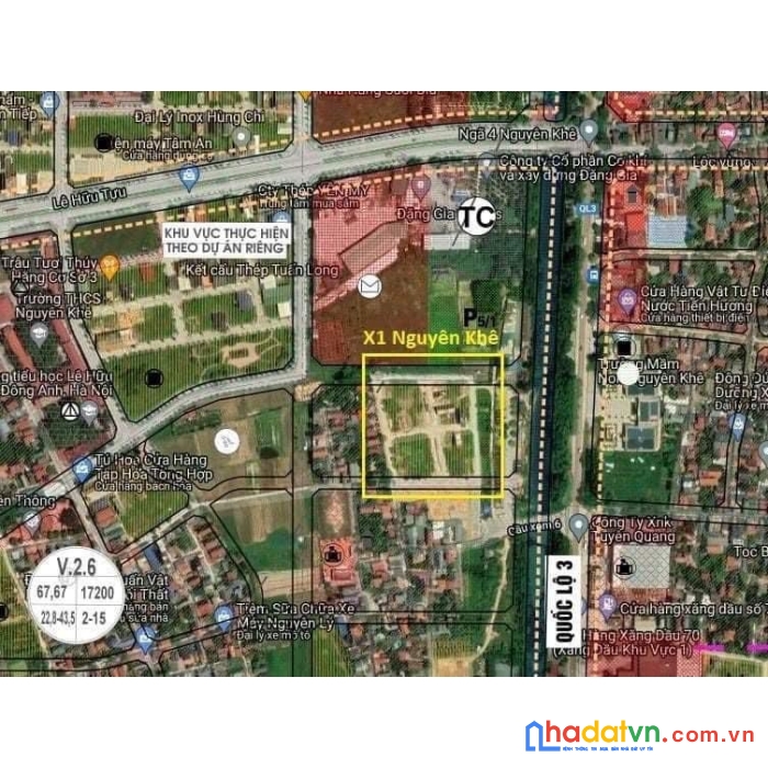Chủ cắt lỗ 15-18 giá lô đất đấu giá x1 nguyên khê cạnh quốc lô 3 cực víp giá chỉ 5xtr/m2